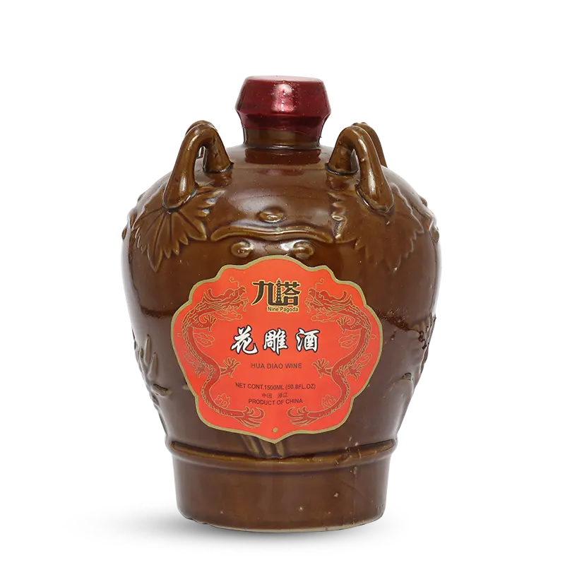 जारमध्ये 1.5L शाओक्सिंग हुआ डायओ वाइन